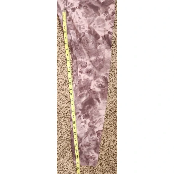 Lululemon Align High-Rise Pant 28 Diamond Dye Light Sage Medium Olive Size 12 - Picture 7 of 8